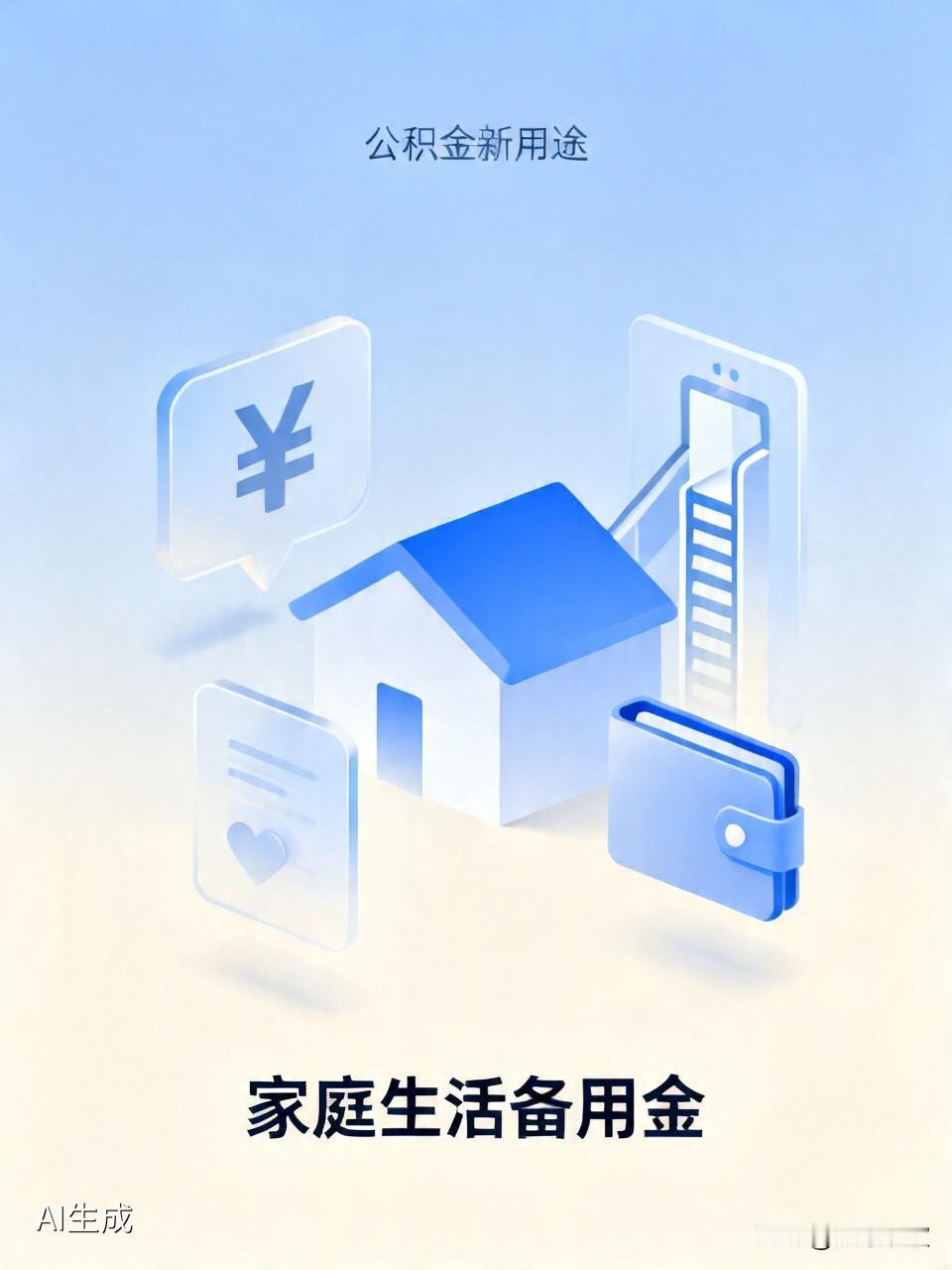 公积金不再只能“供着”房子！物业费、装修、加装电梯……全家人的钱包都能掏出来了