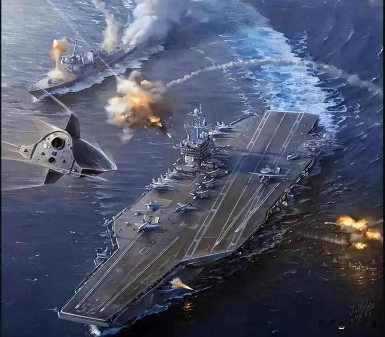 航空母舰最怕哪种武器?航母看似海上霸主，实则存在致命弱点。首当其冲是潜艇威胁，潜