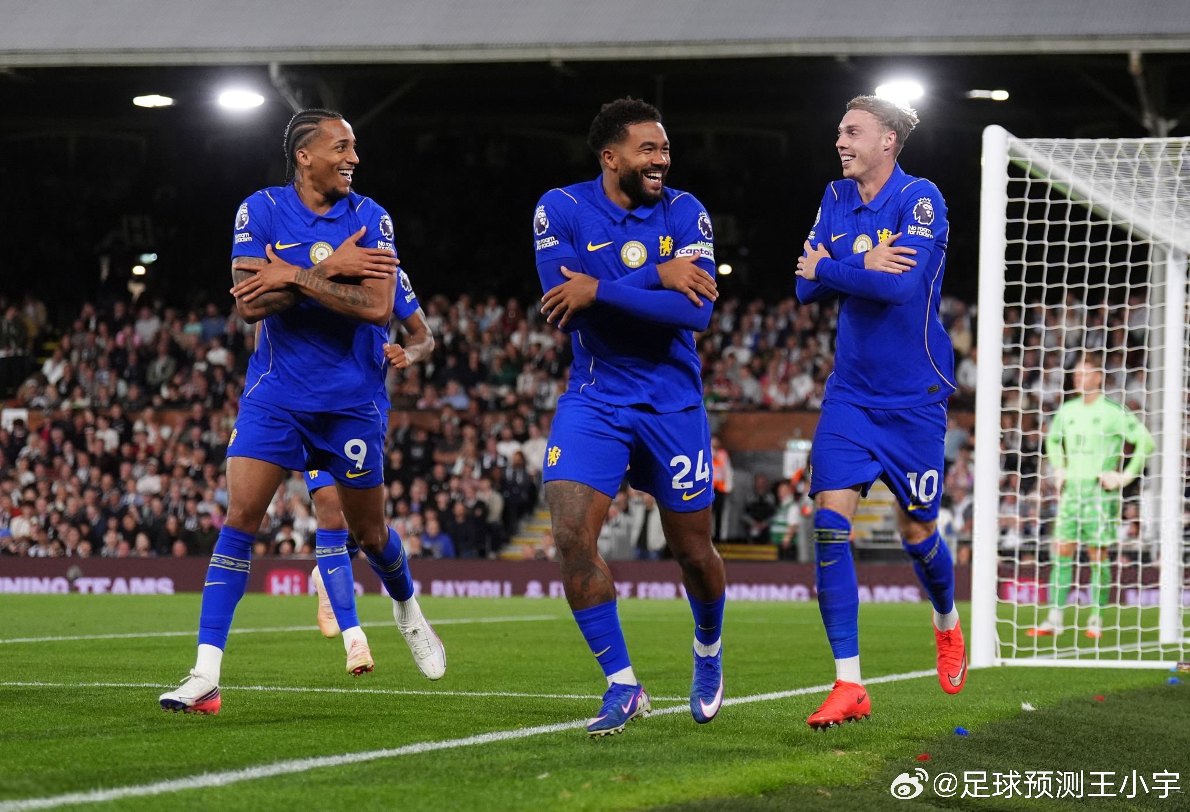 富勒姆2比3切尔西Cole Palmer & Reece James & Joa