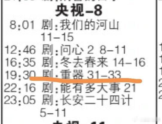 《重器》大结局三集连播 