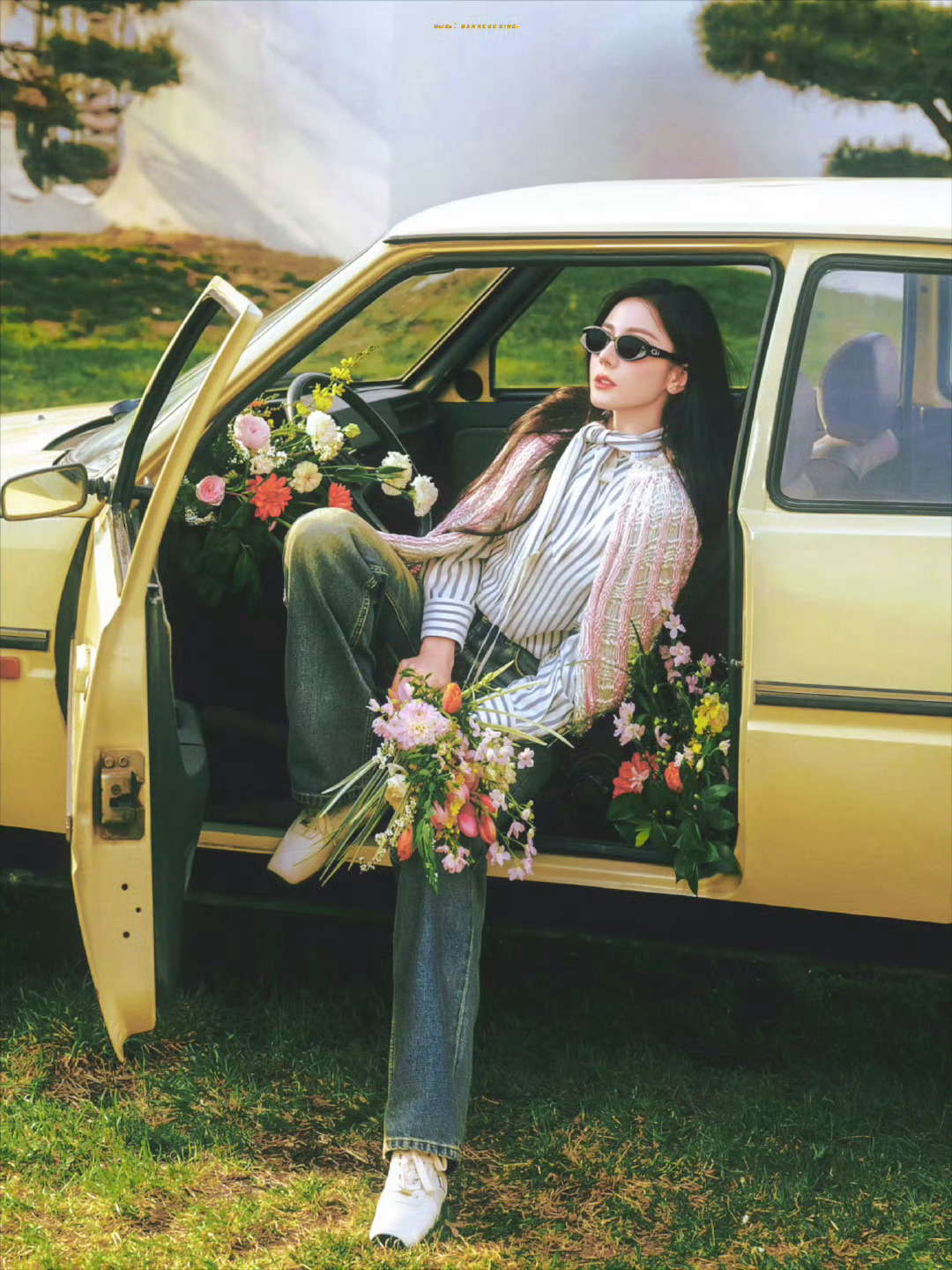 迪丽热巴闪耀巴黎谁看了不说一句美貌杀疯了！这状态绝到赏心悦目，一眼惊艳的漂亮姐姐