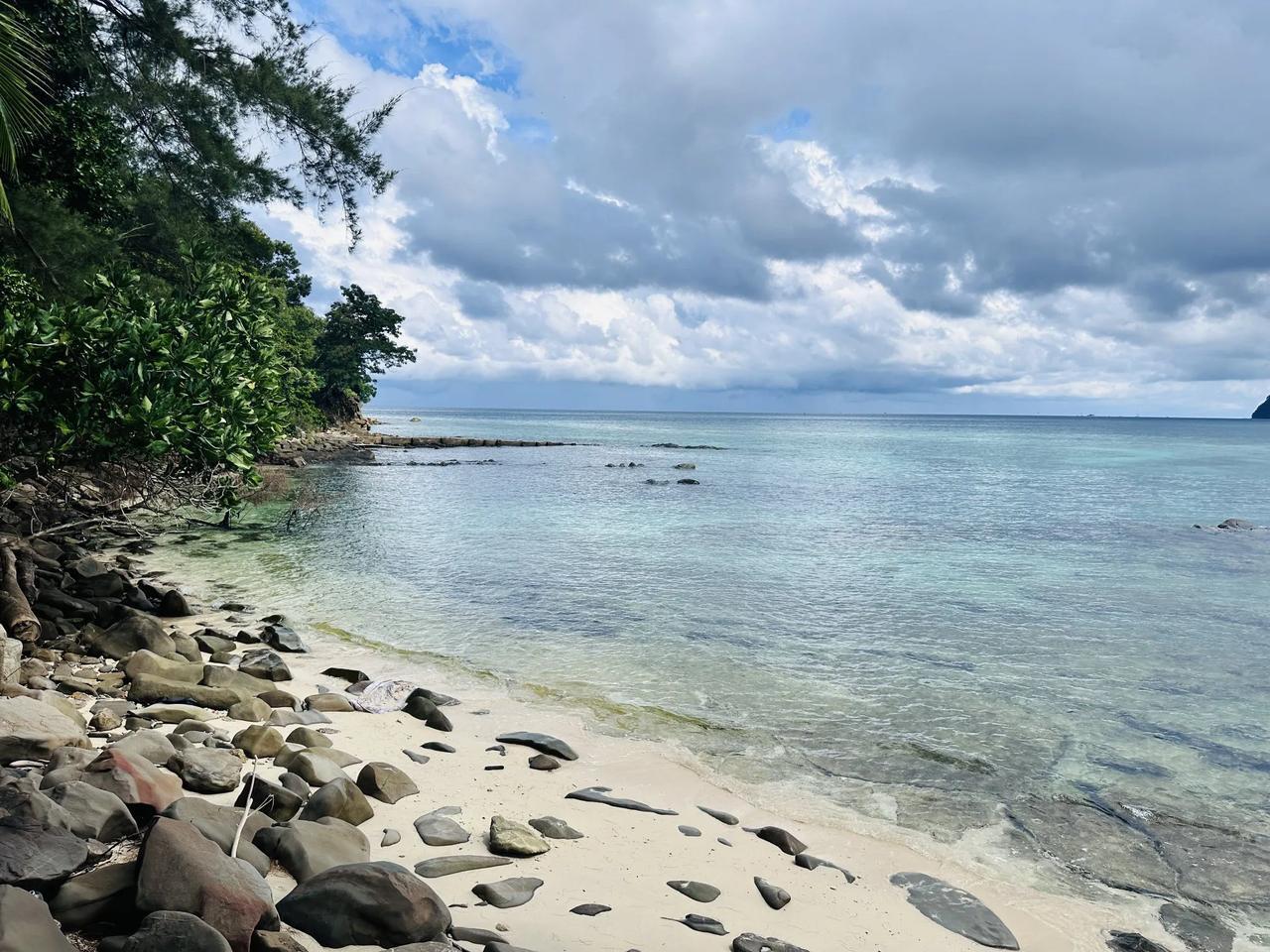 马来西亚～亚庇，落日是真的美，不愧是世界第三落日～