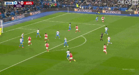 【英超】布莱顿0比1阿森纳北京时间3月5日英格兰足球顶级联赛第29轮，布莱顿主场