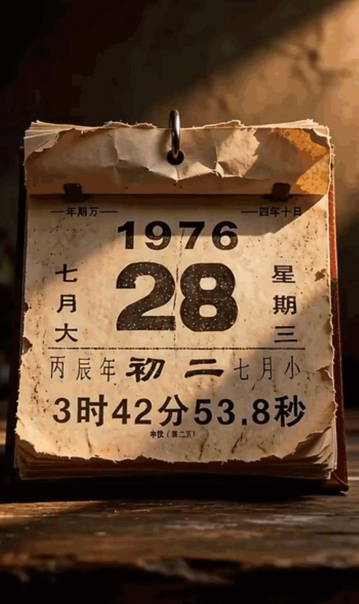 唐山大地震50周年祭

七月流火忆旧殇，
当年地坼暗玄黄。
唐山一夜惊尘起，
巷