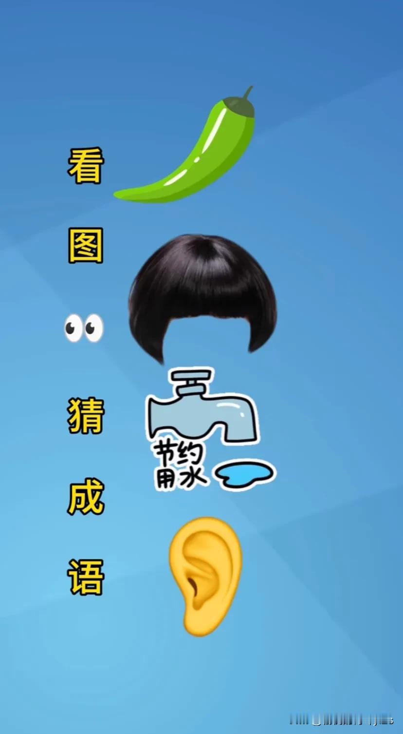 用图中四物
猜一成语