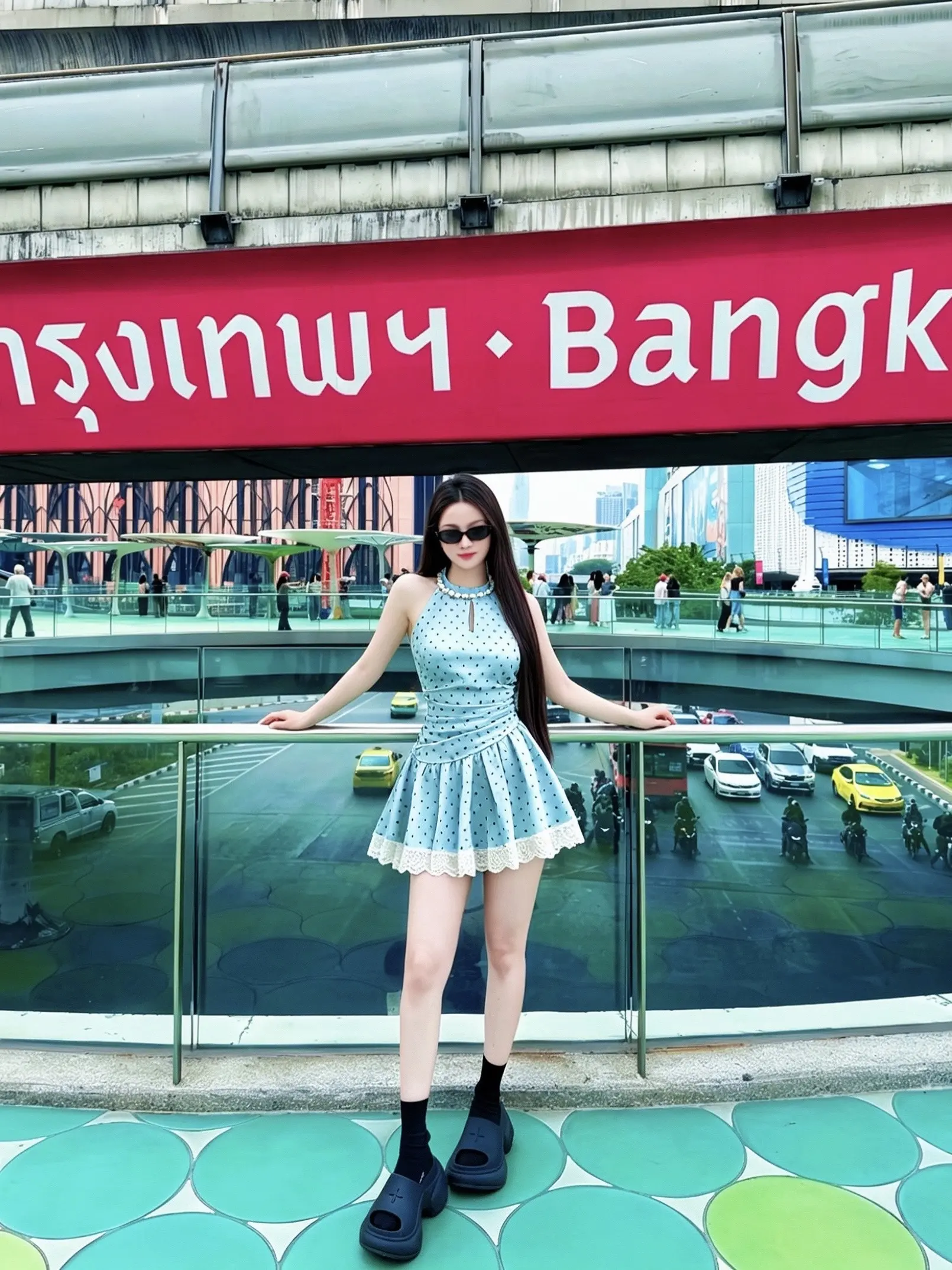 🇹🇭泰兰德必拍！曼谷天桥花0元出片✔ 来曼谷citywalk不要错...