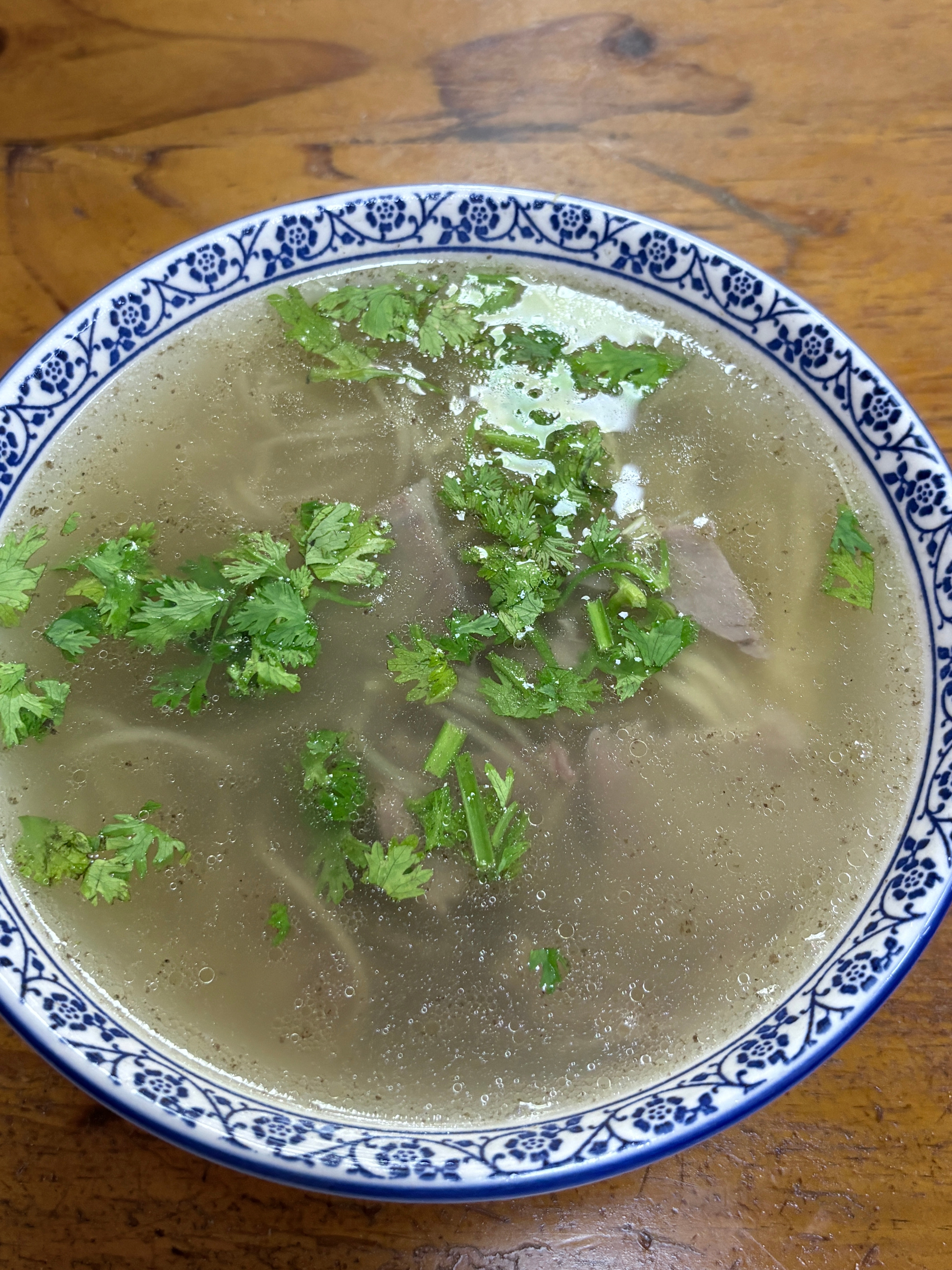 夹饼吃了 牛肉汤喝了！ 