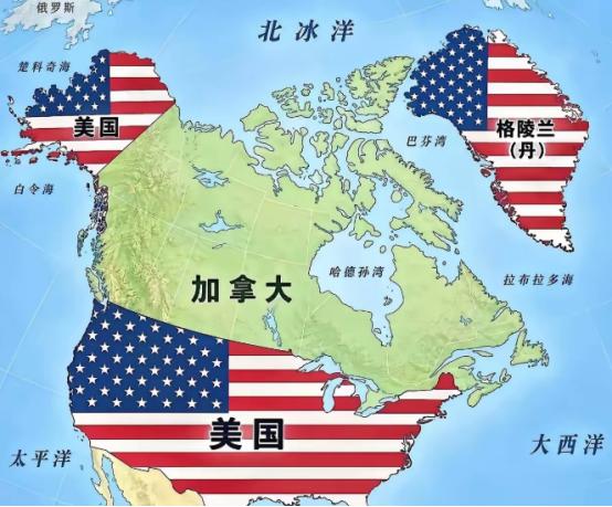 拿下委内瑞拉，又兵不开火拿下格陵兰岛，下一个会是谁？明眼人一看就知道——加拿大！