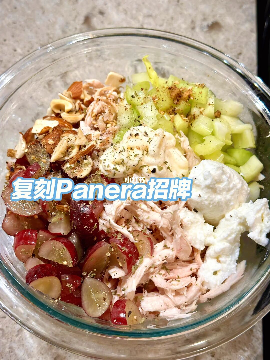 猴父子烤鸡别浪费❗️做鸡肉沙拉三明治口感绝