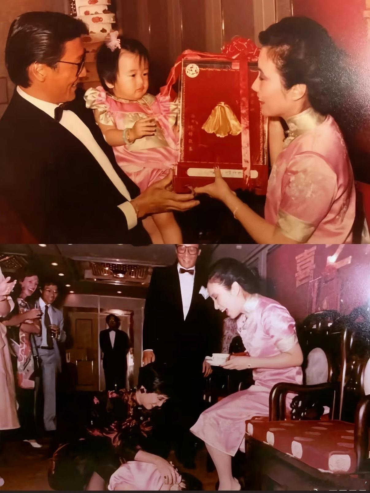 汪明荃认谢婷婷做干女儿汪明荃在拍摄《万水千山总是情》期间认下刚出生的谢婷婷为干女