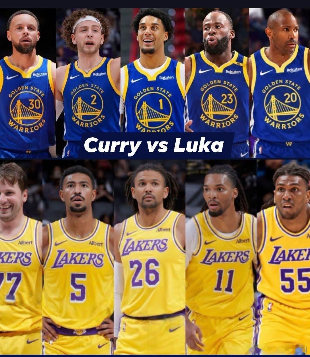 湖人季前赛第二场，对阵勇士！谁会赢？湖人 vs 勇士NBA季前赛金州勇士洛杉矶湖