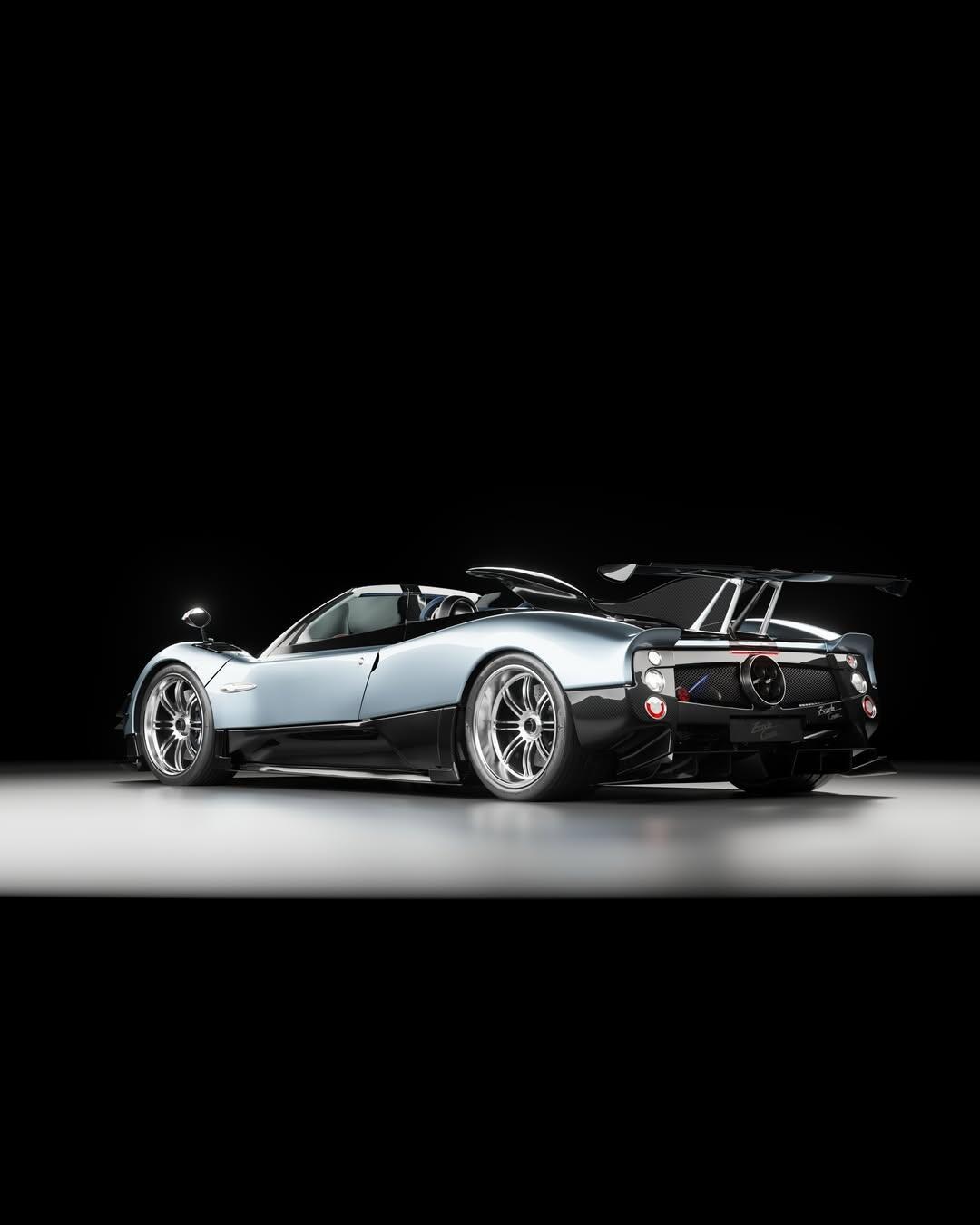 【蓝白交织的机械圣殿—帕加尼 Zonda Cervino】在汽车世界里，很少有品