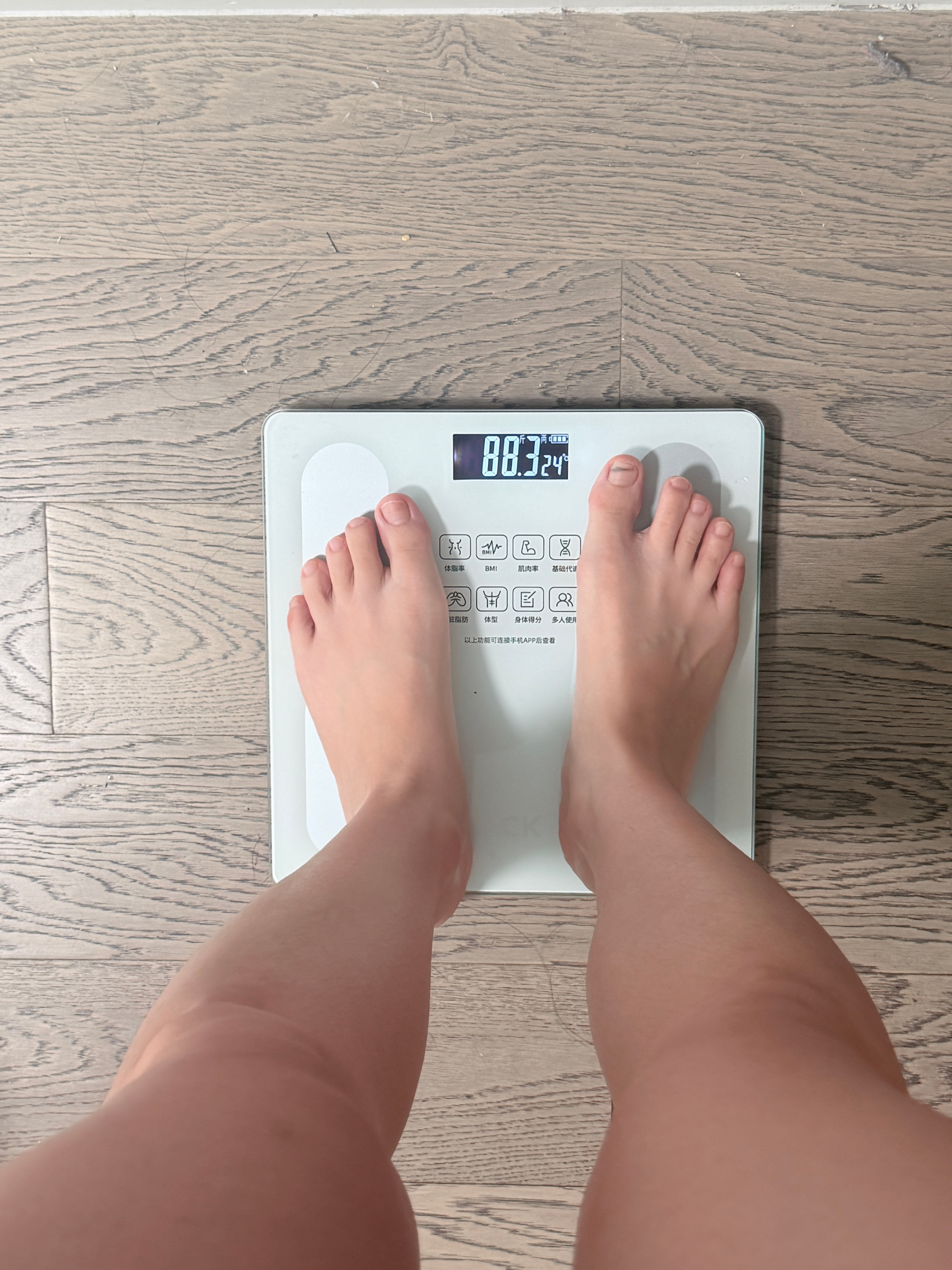 五月 体重88 腰围60cm小基数⬇️真的好难啊啊 还差3斤！减肥日记