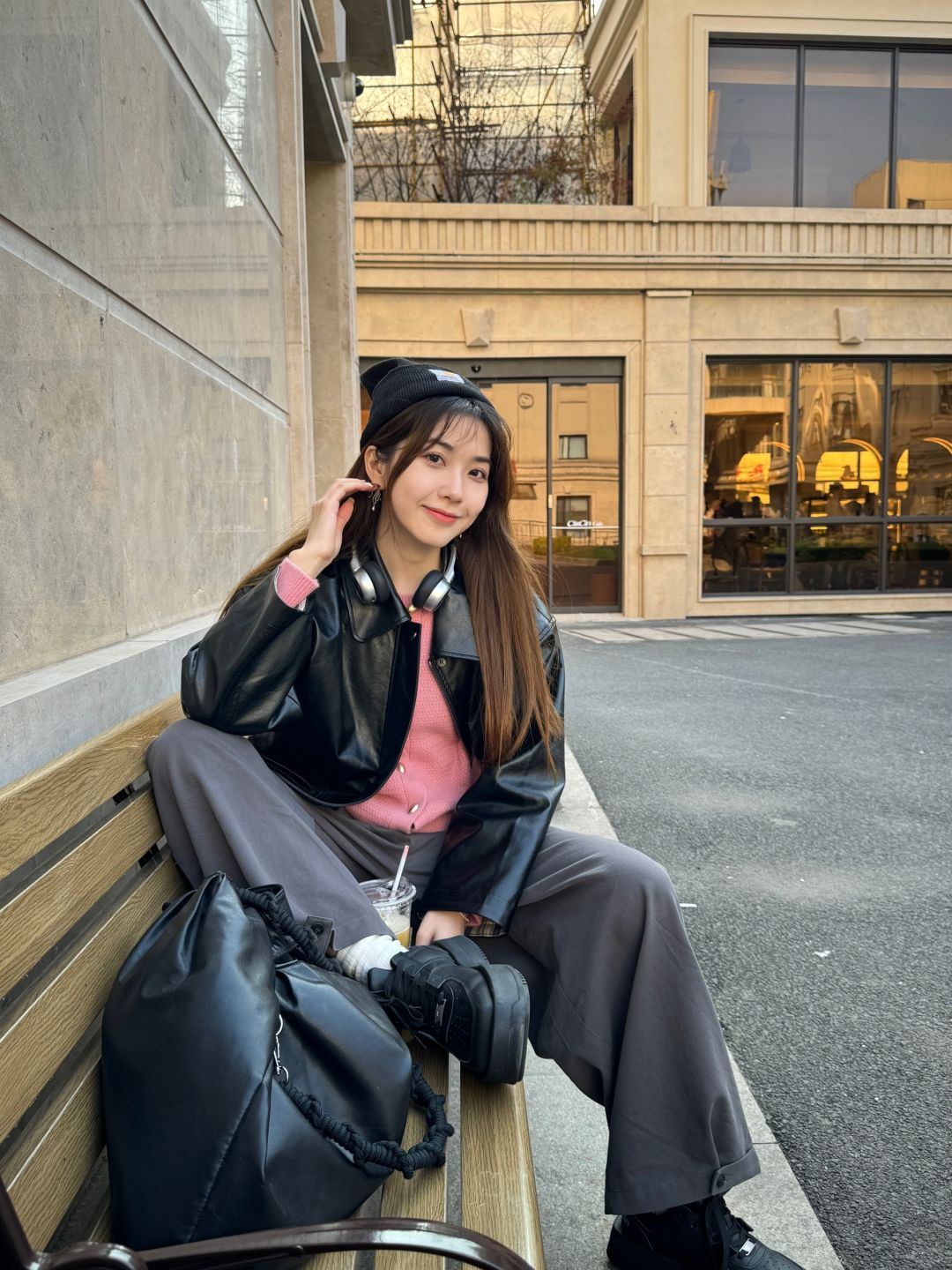 皮衣 look ⑉•ᴗ•⑉