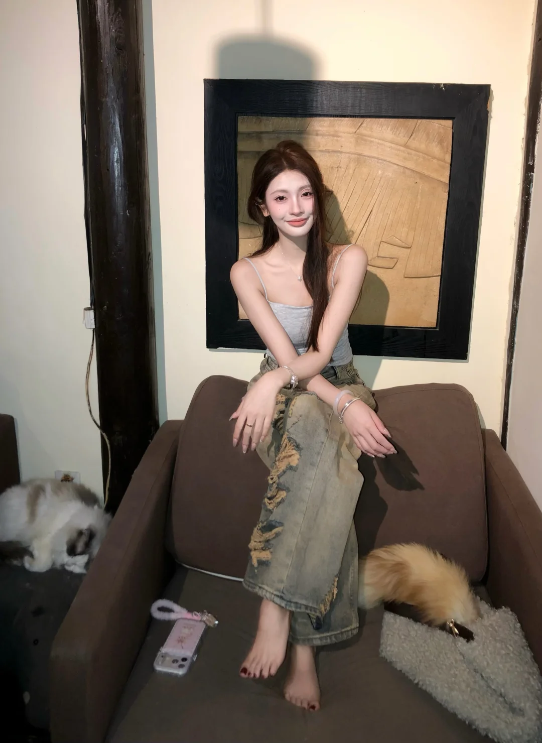 夏天就要穿牛仔裤～