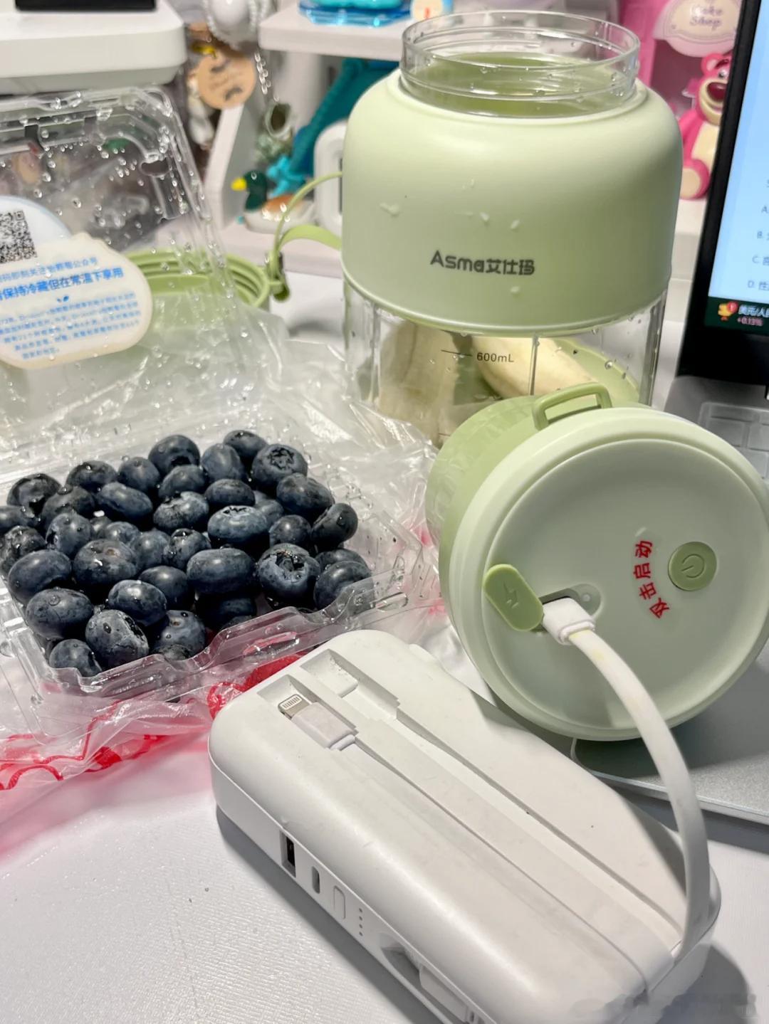 DIY好物｜榨汁机如何实现奶昔自由很适合宿舍党的一款，不占空间，功能齐全，上手也
