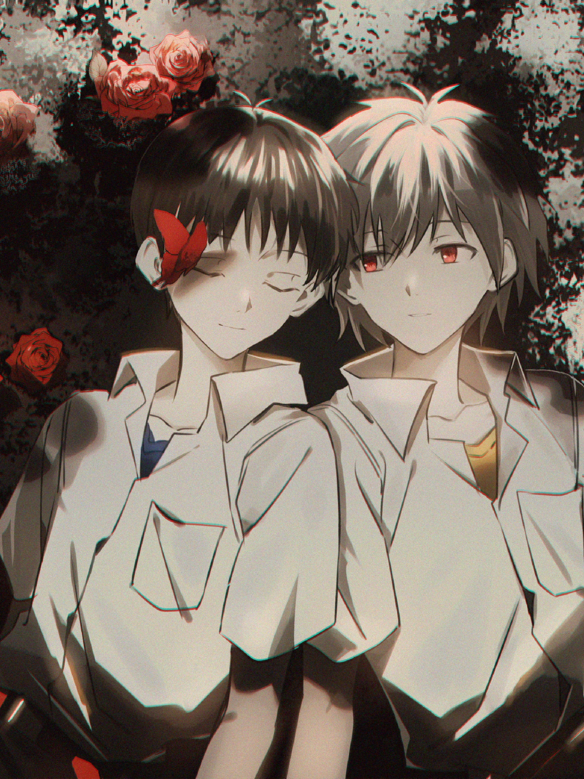 【EVA/壁纸】CP双厨狂喜 part.V (转) #开学开新谷# ​​​