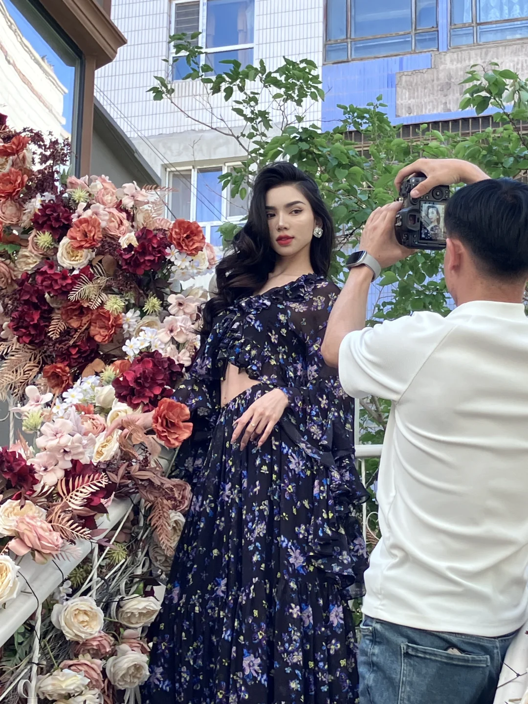 把花丛穿在身上🌿 ꕤ⋆⸝