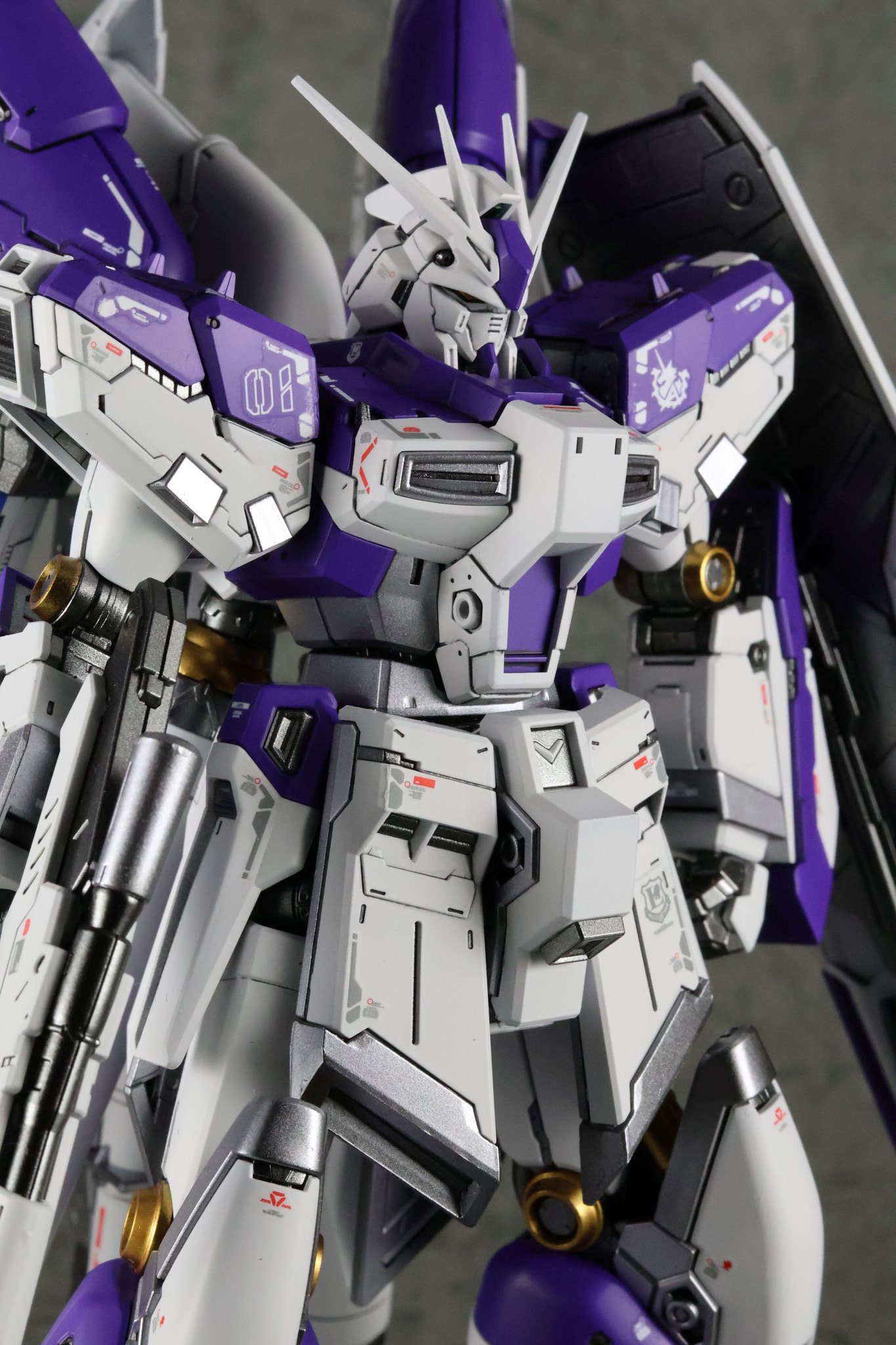 RG Hi-ν高达（via 本麒麟）高达模型高达模型
