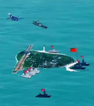 一名美籍华人曾声称：中国别把自己估得太高，连菲律宾这样的小国都敢对你们下手，而你