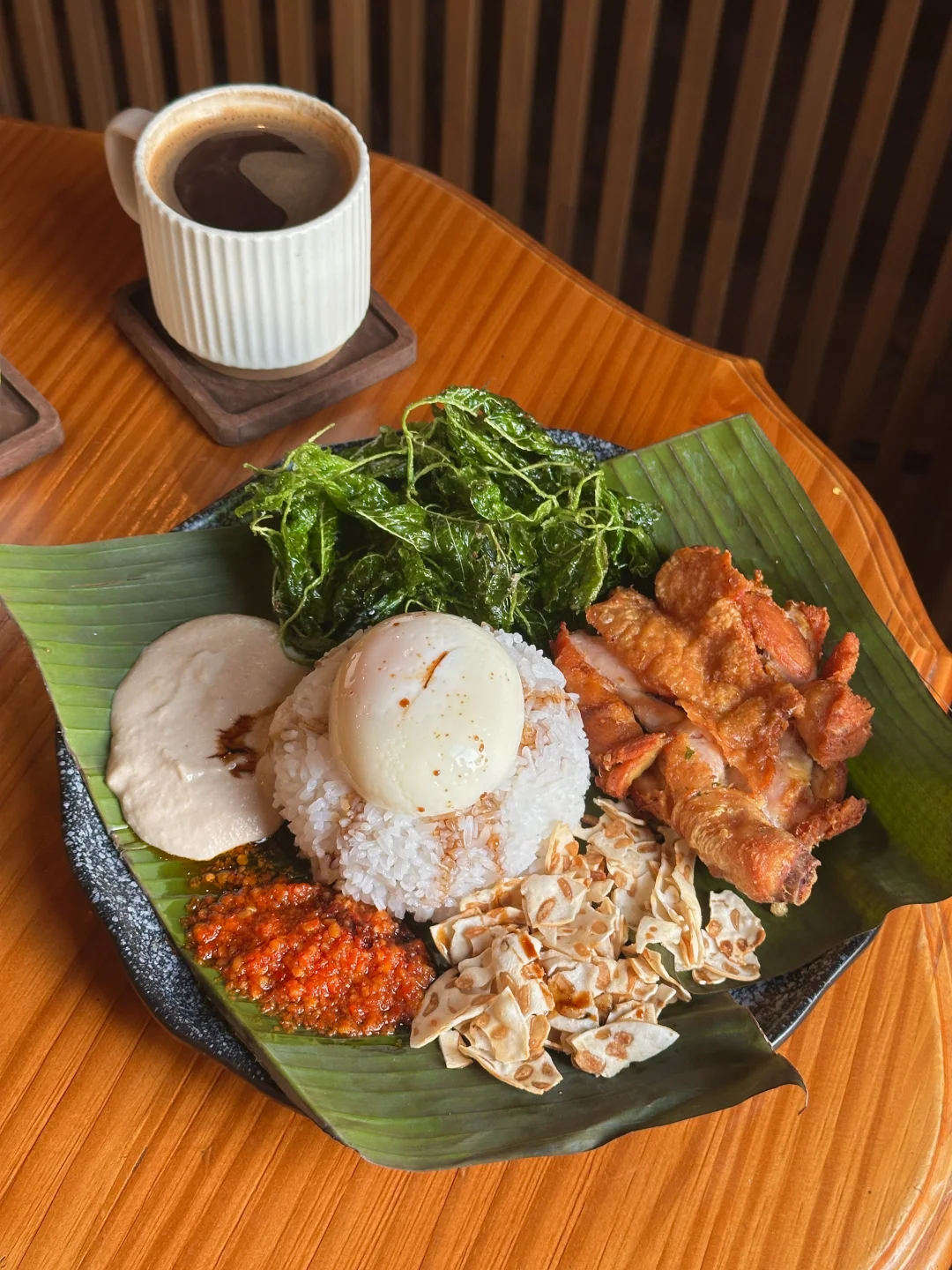 🇲🇾没想到甲洞也有Ayam Gepuk🌶️了！！！