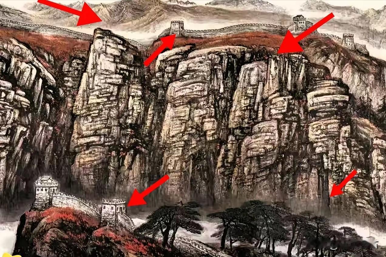 《长城览胜》
层峦叠嶂锁云烟，
古壁蜿蜒上九天。
险崖万仞苍松劲，
铁骨铮铮越千