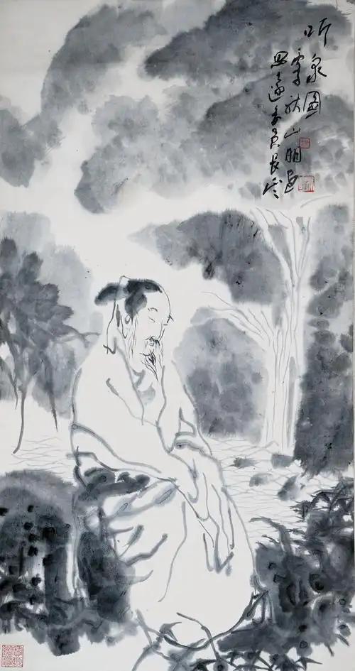 上联：静坐听泉奔万马
下联：[玫瑰]

网络图片/诚谢侵删