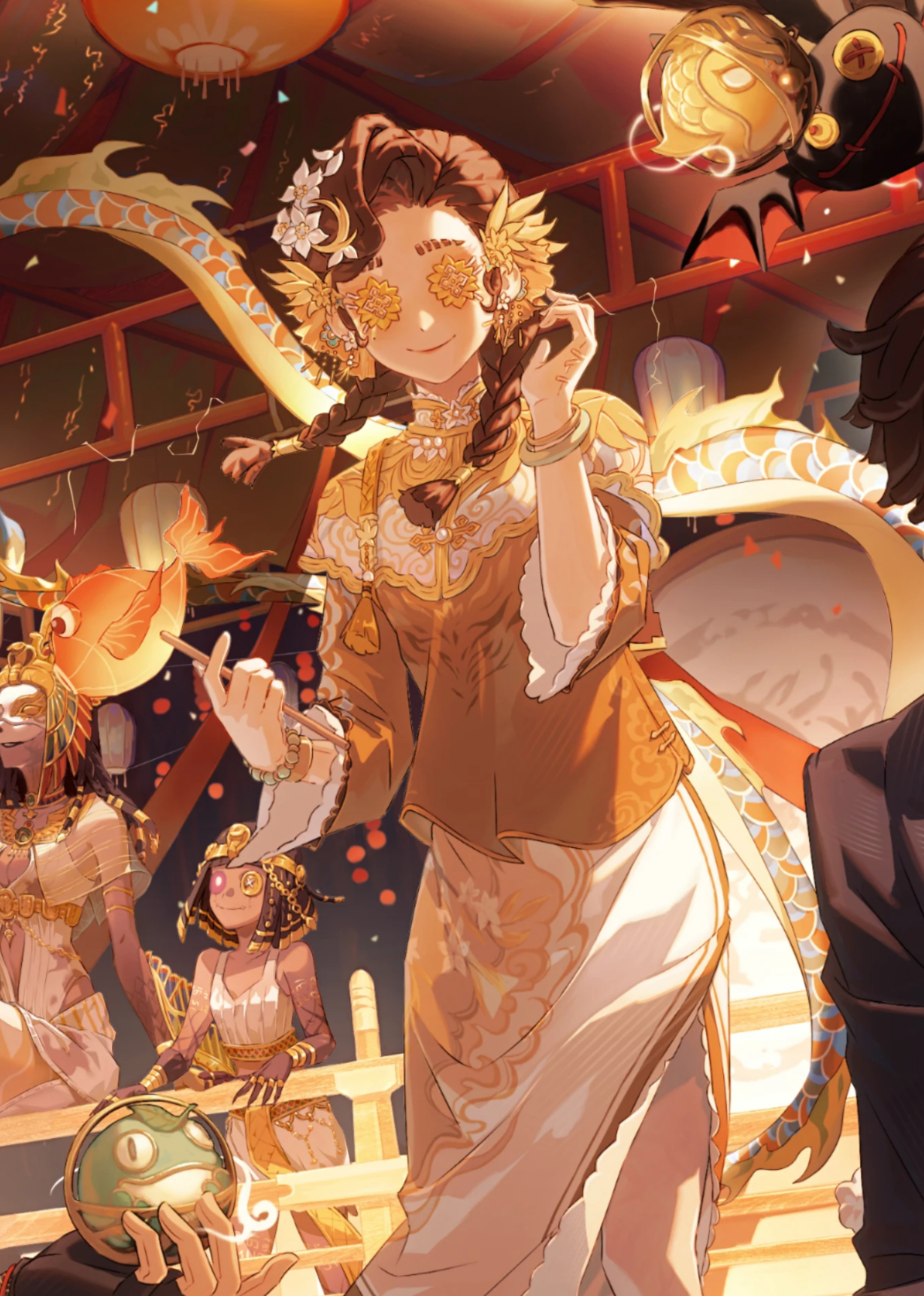 第五人格[超话]  东风夜放花千树，更吹落，星如雨[小小的我]【稀世时装】玩具商