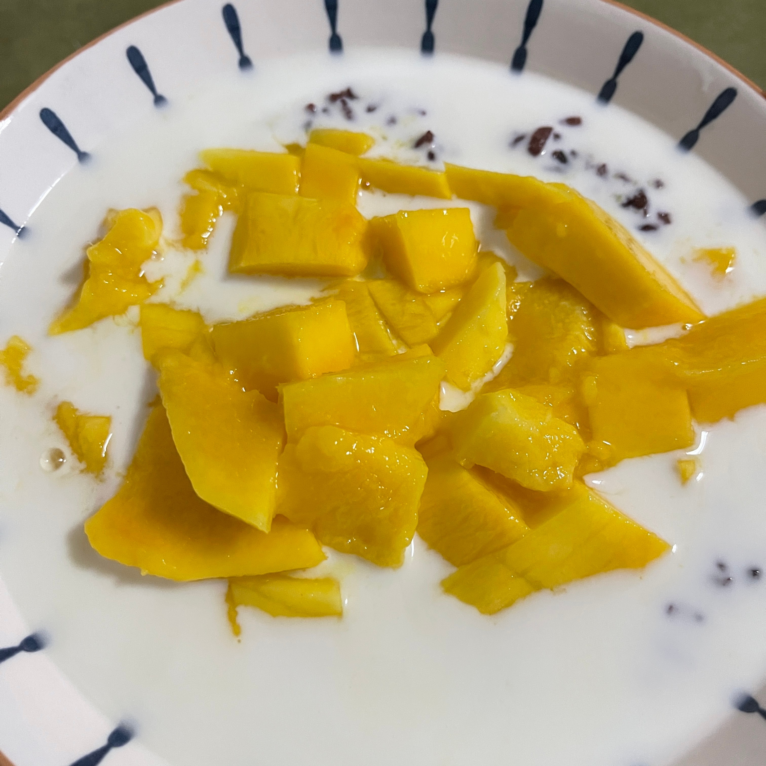 我做的酸奶芒果紫糯米露你敢想有多好吃[比耶] ​​​