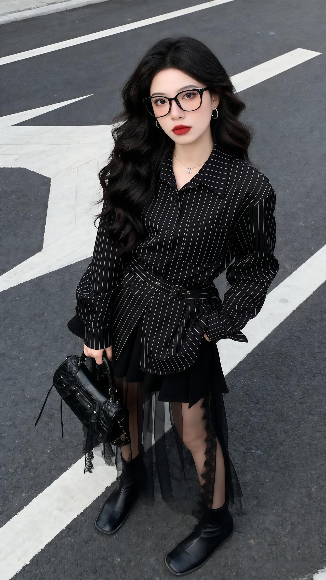 穿搭 今日穿搭 高级穿搭 早春辣妹我先当了 韩系穿搭