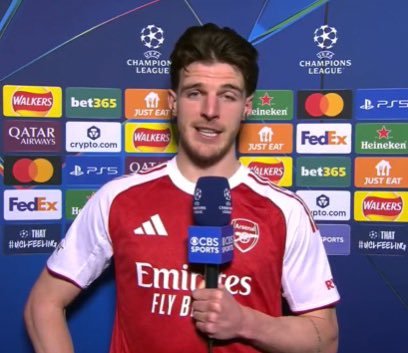 🗣️| 德克兰·赖斯谈对阵曼城的联赛杯决赛：“毫无疑问，这可能是新征程的起点。