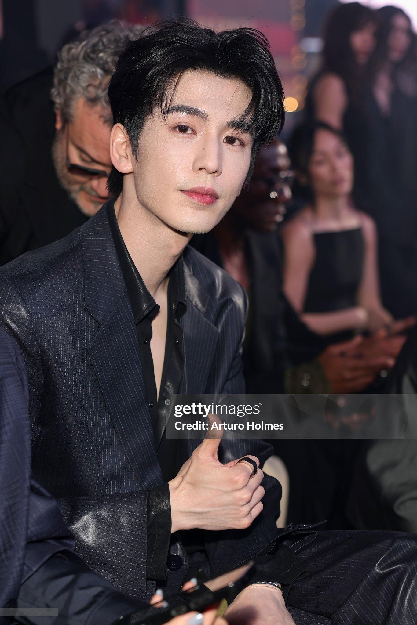 权威，无需多言🕶张凌赫 × Gucci Core 2027早春大秀 Getty