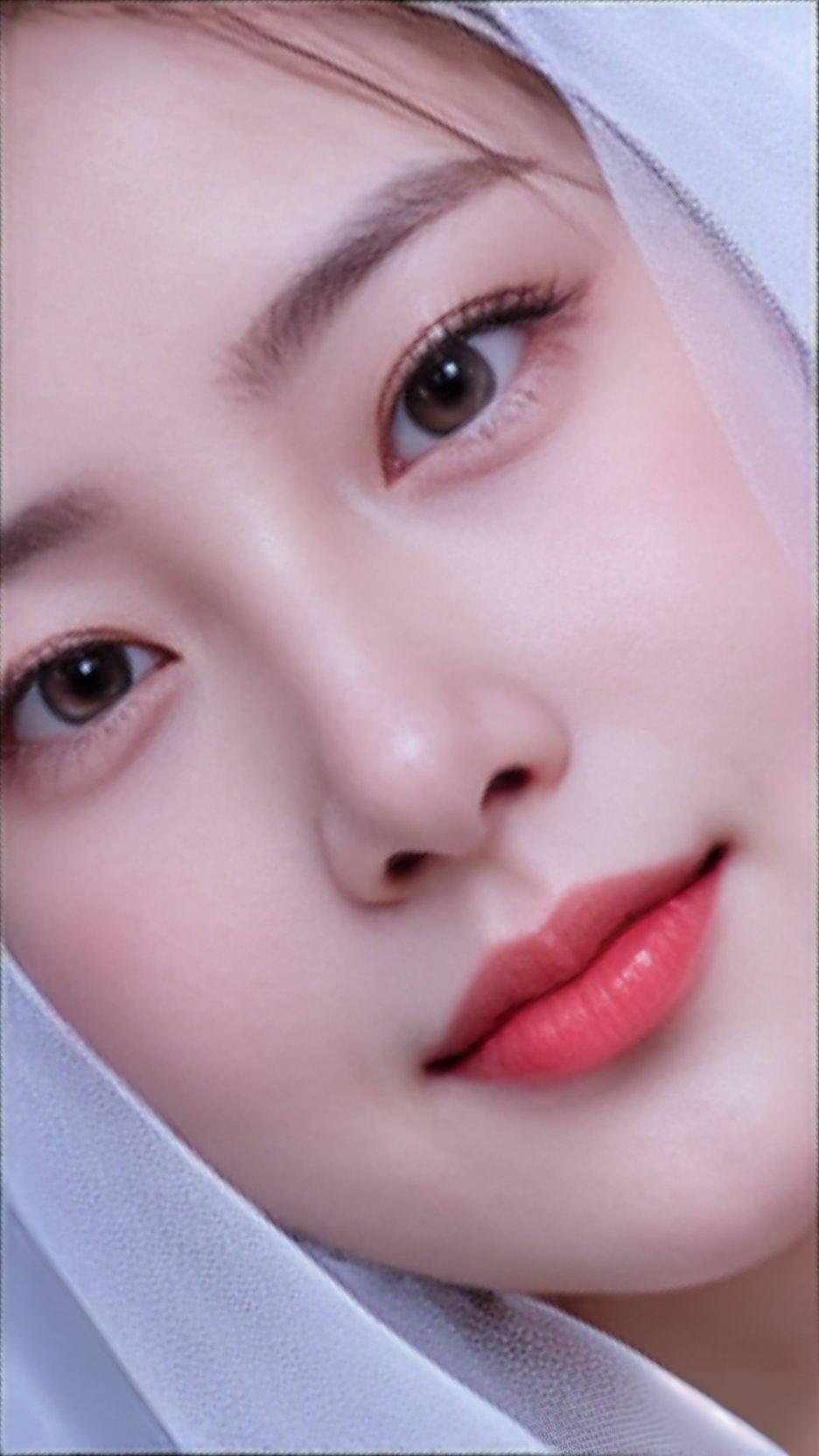 温柔眼眸，红唇轻启，岁月静好。