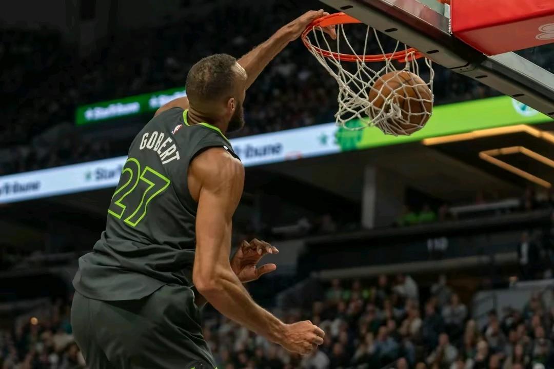 DPOY+球盲鉴定器！戈贝尔6+13+3+3帽 防出约老师效率最低一战，其实浓眉