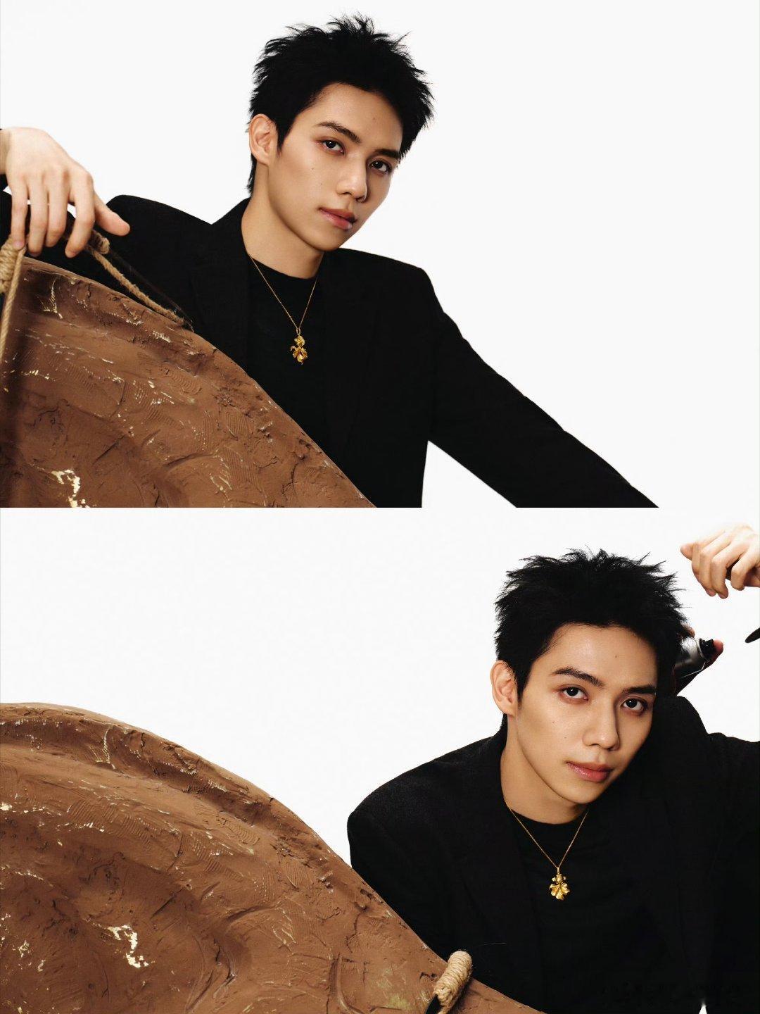 罗一舟有老钱那味了 两套造型两种惊艳，全黑沉稳显贵，格纹雅致矜贵，举手投足都是豪