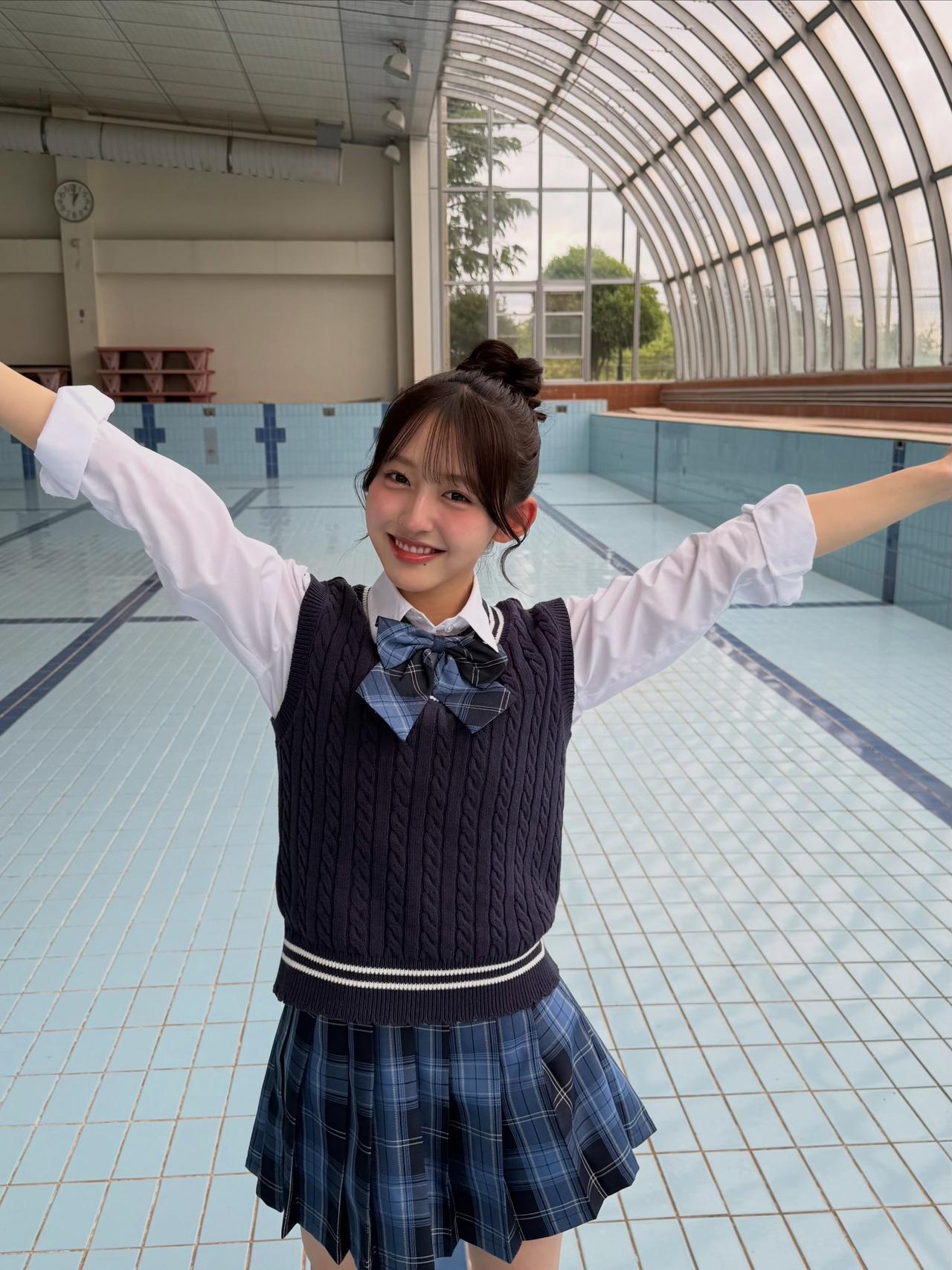 超喜欢在体育馆里玩📸

多田梨音 08 元气少女感拉满 泳池拍照打卡