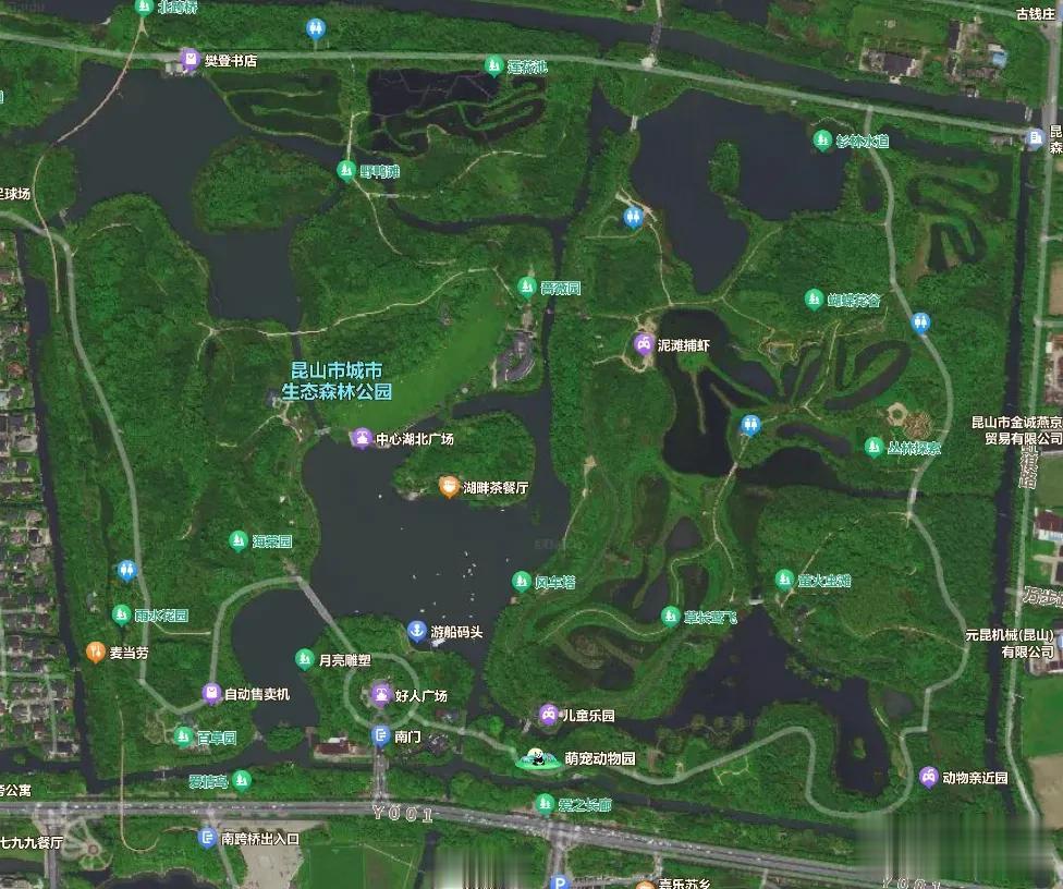 昆山不愧是中国第一县，城市建设太发达了