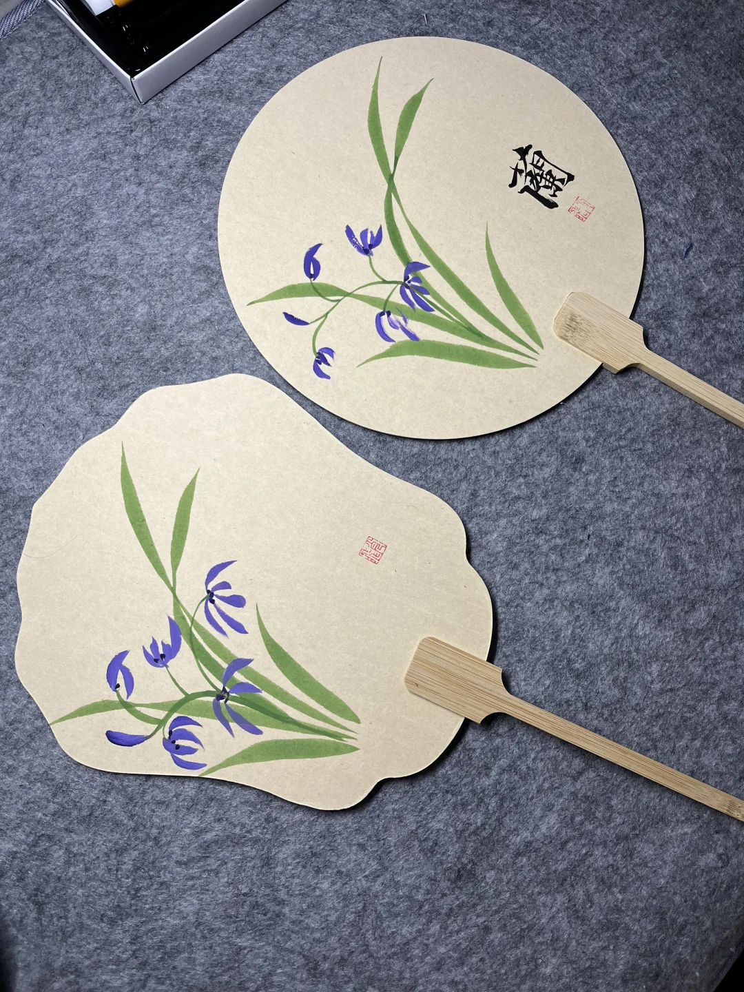 第一次提笔画兰，才懂什么叫“素心若花”