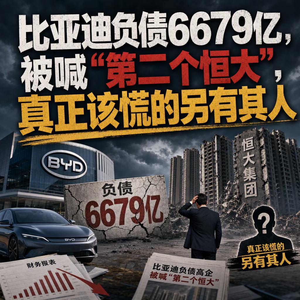 9月刚过，比亚迪交出的半年报让不少人炸了锅
6679亿总负债，资产负债率破70%