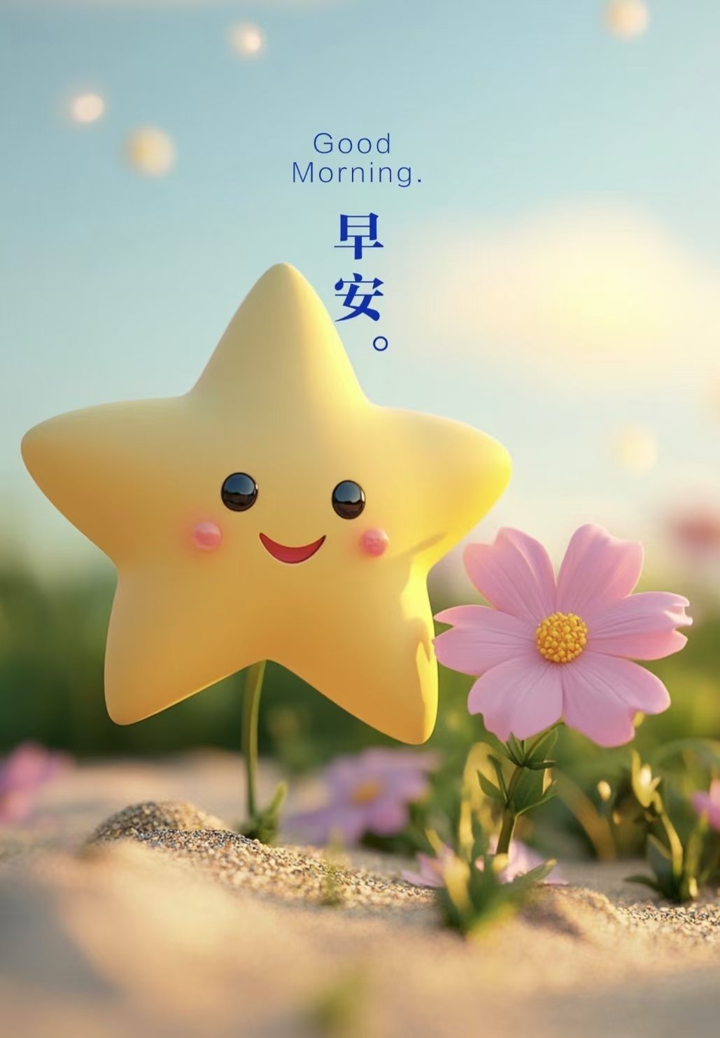 内心积极向上生活才会光芒万丈早安[鲜花]，新的一天 