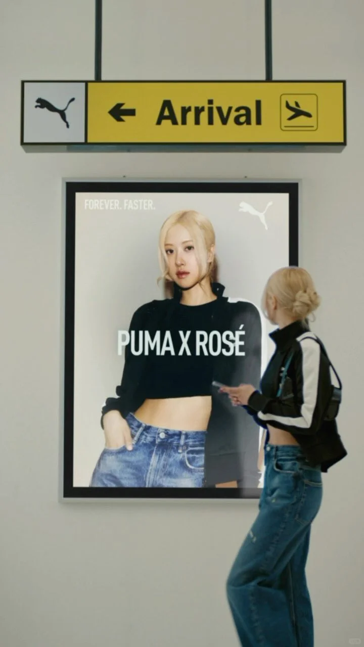 PUMA全球品牌代言人ROSÉ🌹