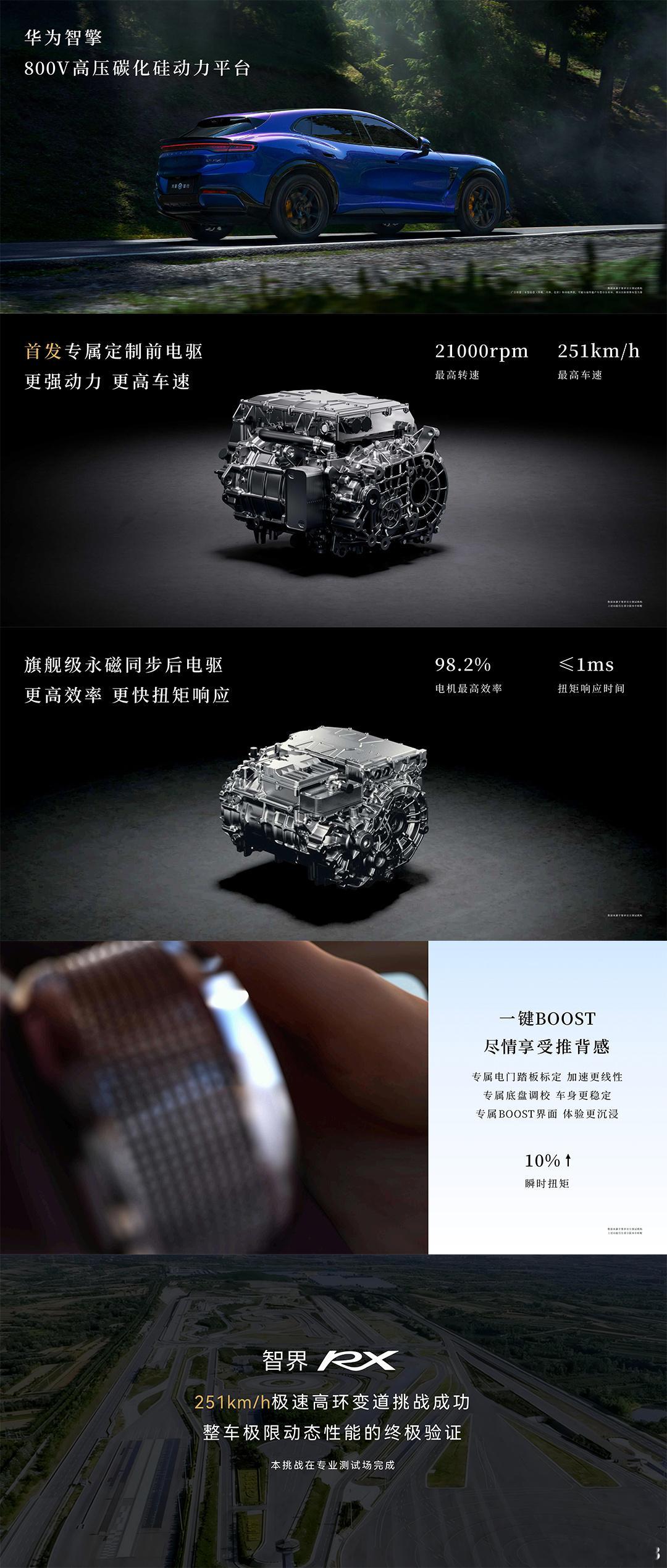 余承东称智界RX鸿蒙智行最好开 智界RX以顶级架构、顶级材料、顶级平台打造新能源