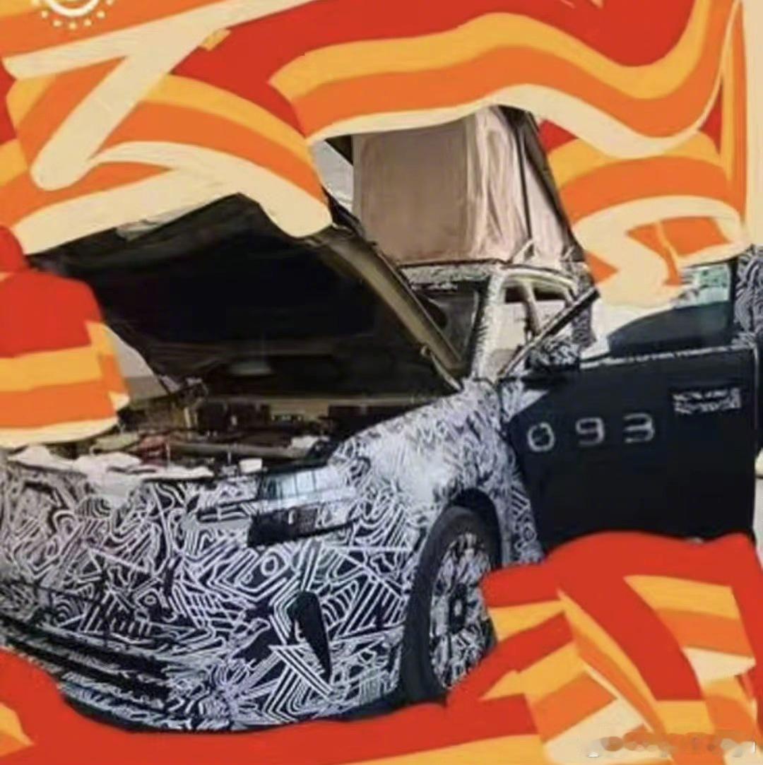 疑似小米新SUV车顶帐版本谍照。 