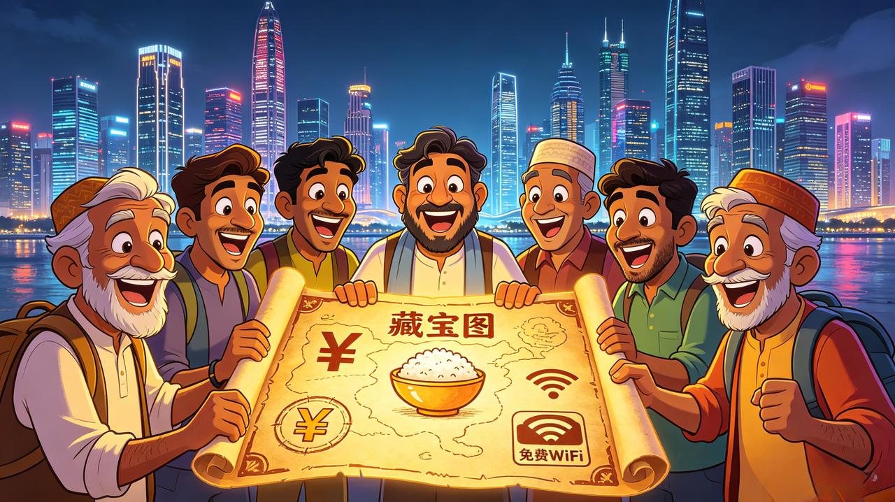 一张歪歪扭扭的虚假藏宝图，骗来一群理所当然的白嫖客
 
要说比囊中羞涩更吓人的光