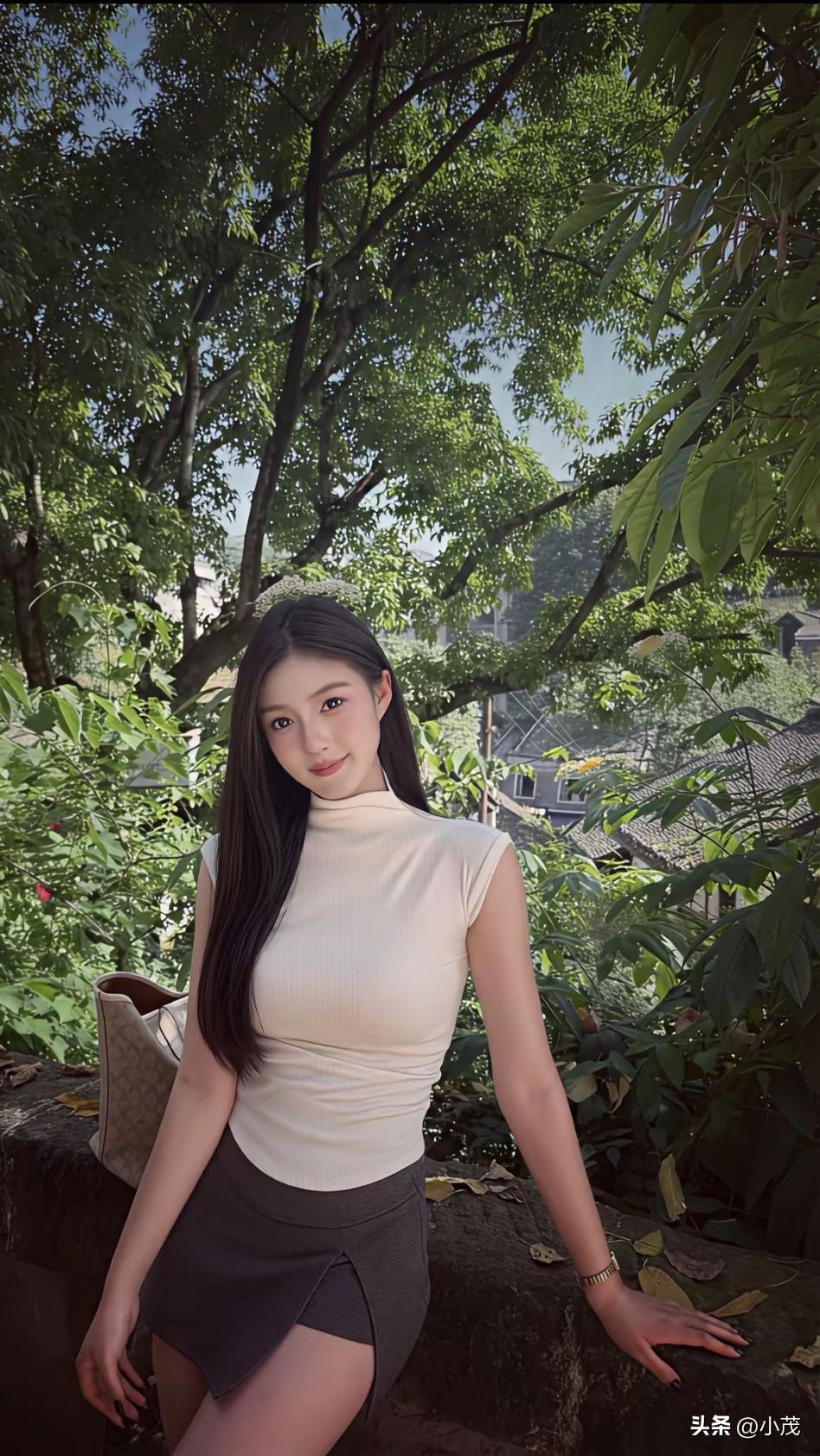 远远望去就让人心头泛起涟漪，总想找个理由靠近，和她单独相处。
很多人贪恋这份温柔