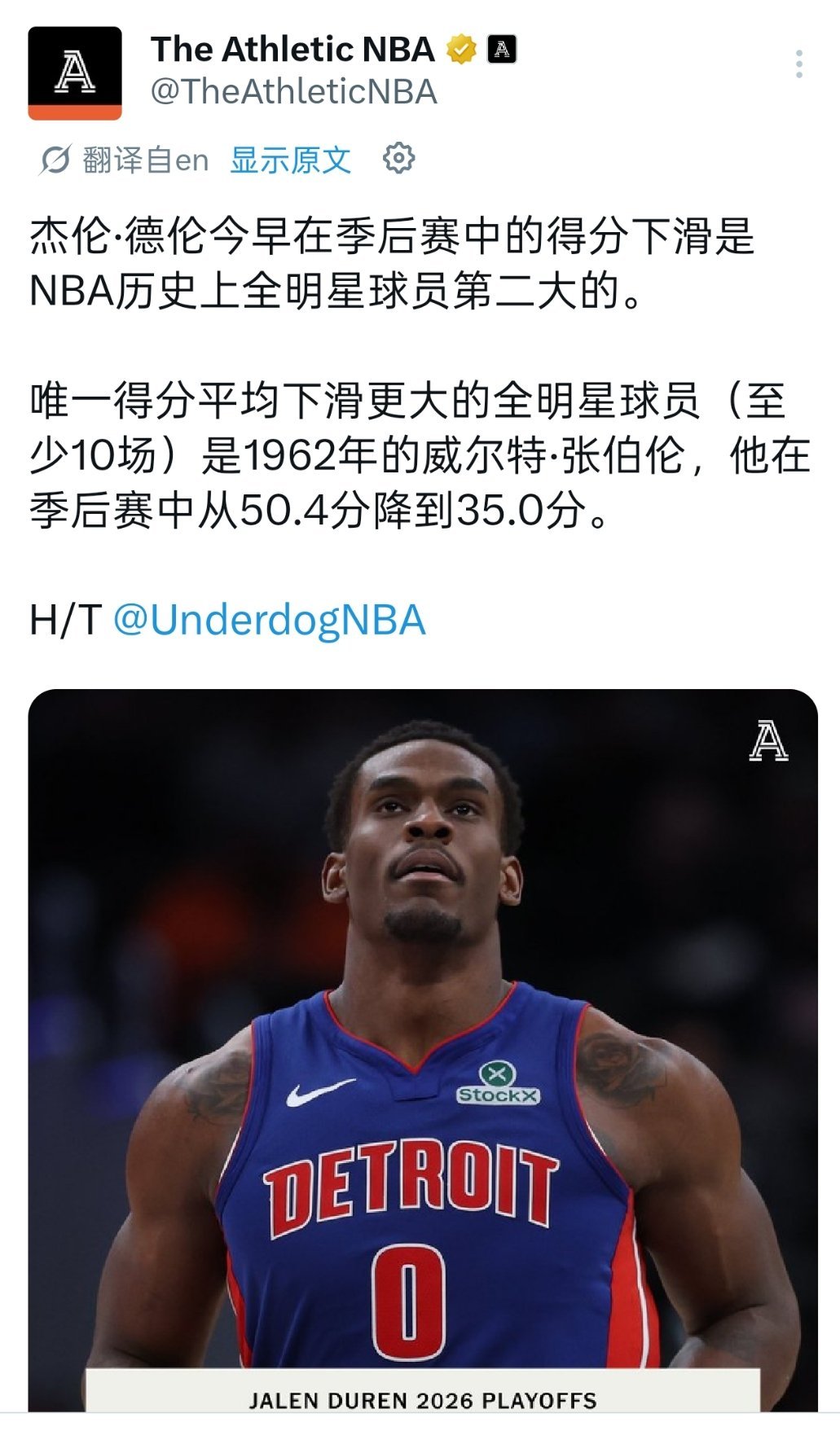 ▲杜伦这新合同看来价格要缩水了 