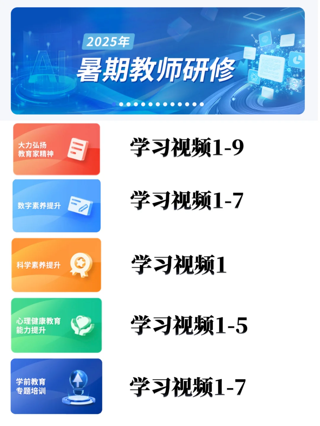 2025年暑期教师研修学习方法➕心得体会❗