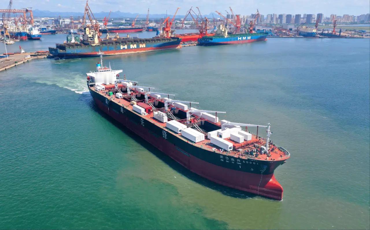 中国最近造了一艘特别的大船，叫 “森海先锋” 号。这艘船不是用来运货的，也不是用