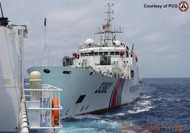 9月16日，根据中国海警局的通报，“10时许，菲3014号公务船无视中方多次严正