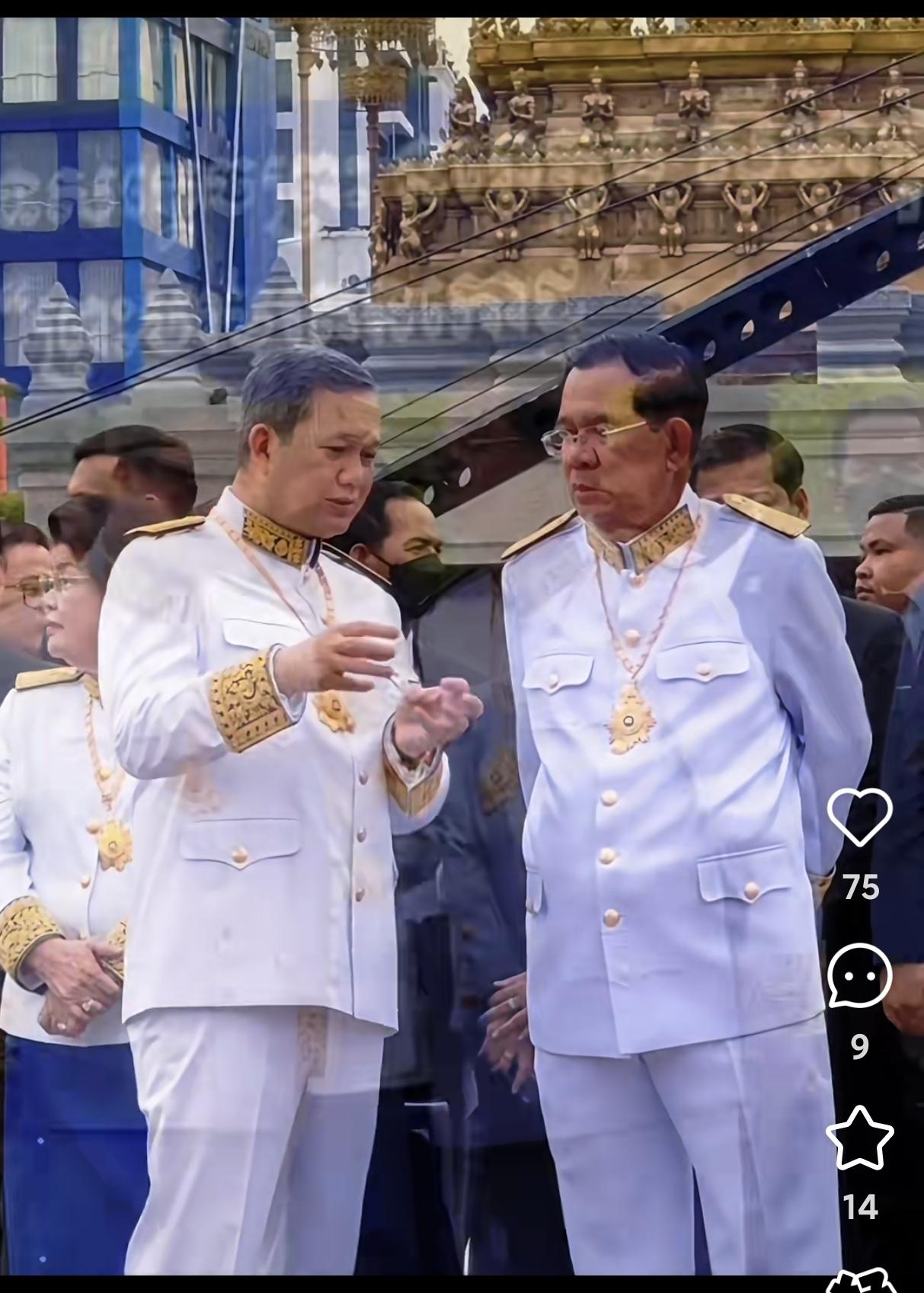 洪森的亲美三儿子 洪森非常亲美，他的三个儿子都送到美国读书，大儿子在西点军校就读